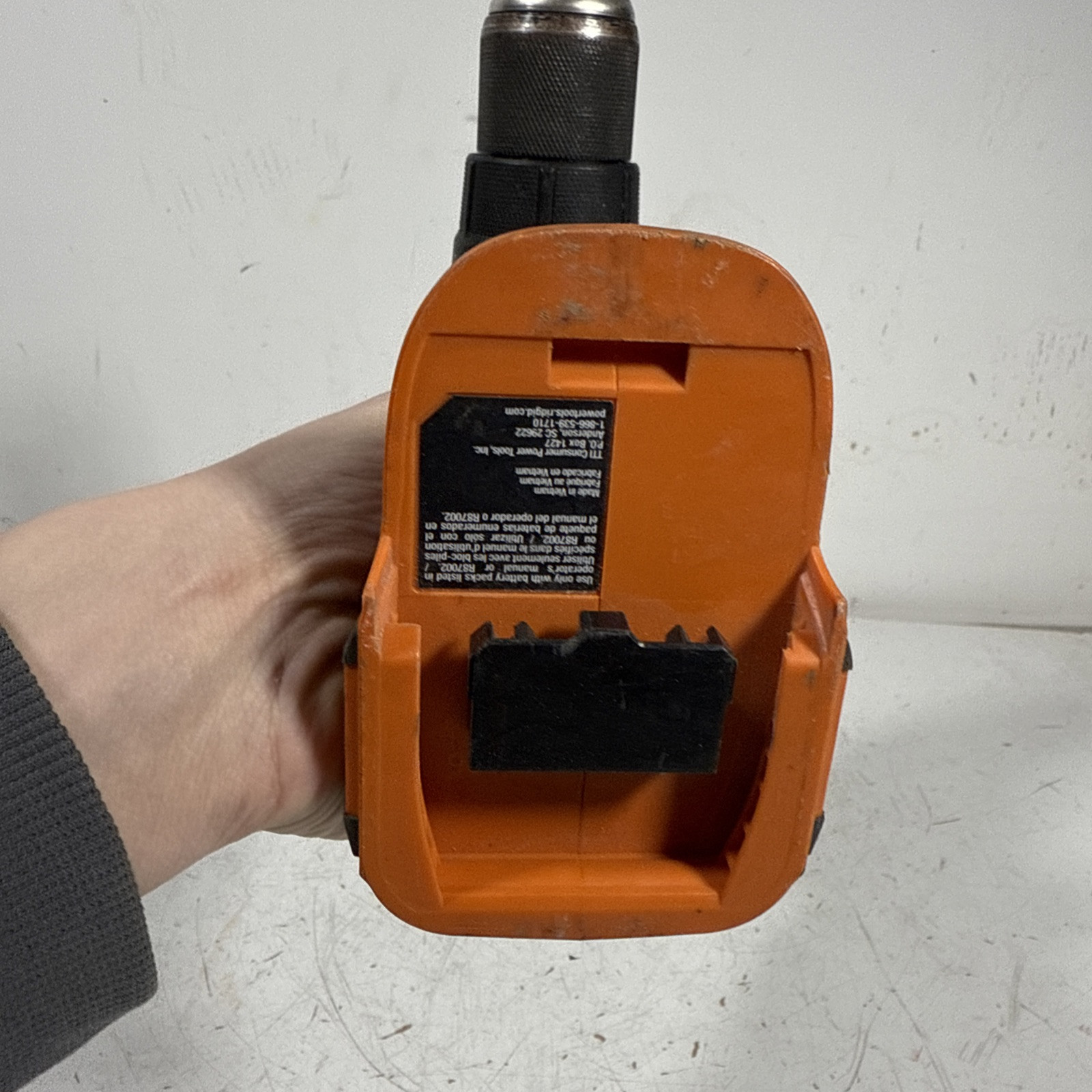 r860010 ridgid 1/2 In Drill Bare Tool Only Work-3