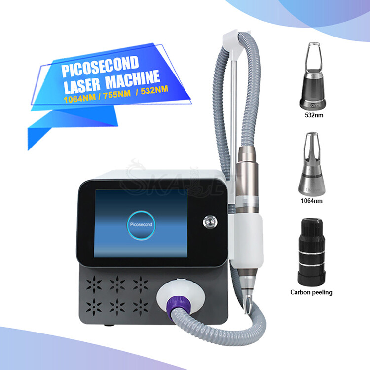 1064 755 532nm Probe Anti-pigiment Removes Eyebrow Tattoos Skin Rejuvenation