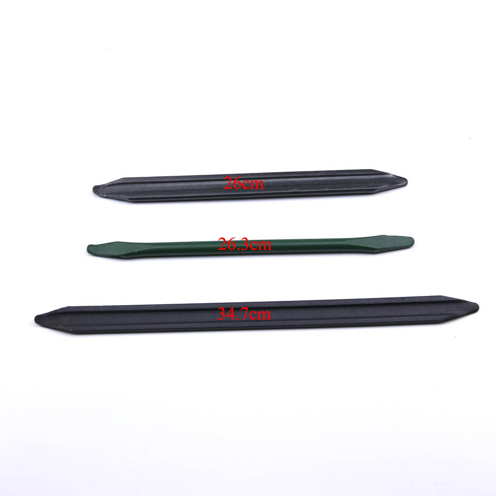 3pcs Motorcycle Steel Tyre Lever Tool 26cm 26.3cm 34.7cm Dirt Bike Scooter Tyre