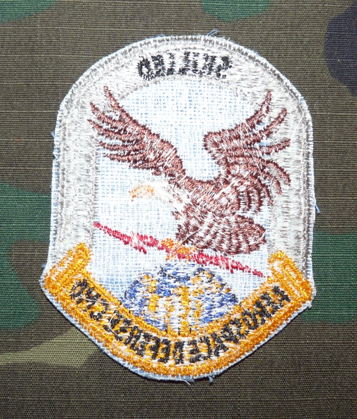 Original 1970s USAF Aerospace Defense Command Skilled Shoulder Patch