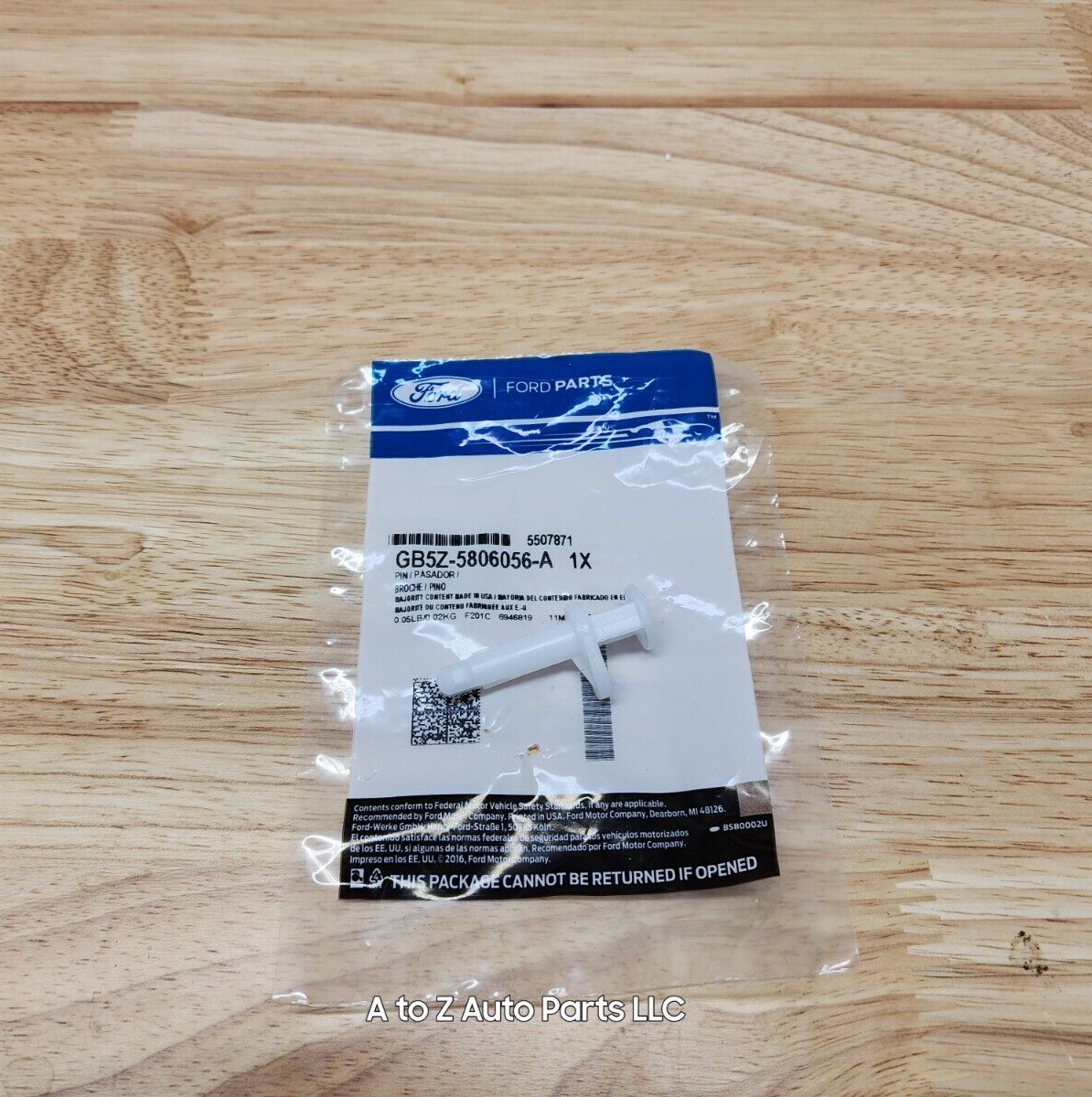 NEW 2013-2018 Ford Explorer Glove Compartment Box Check Strap Retainer Pin, OEM