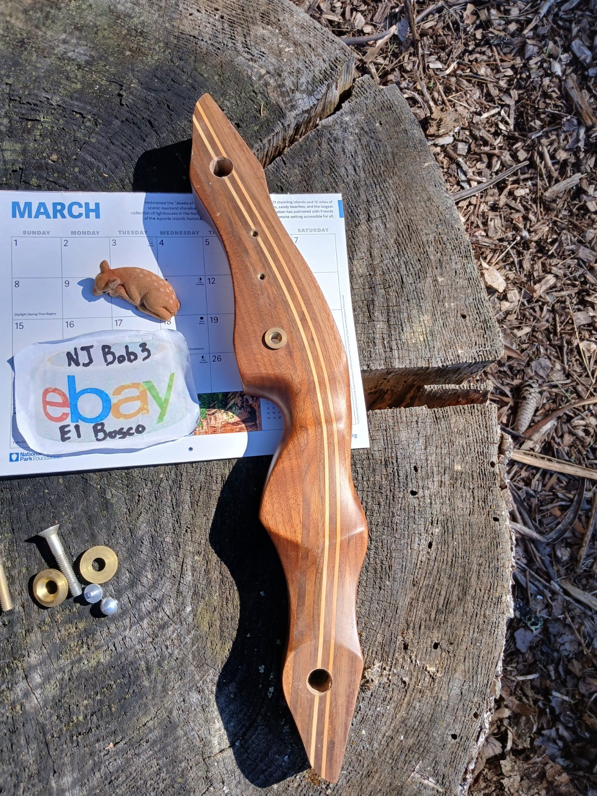 DIY wood warf Archery recurve riser (only)