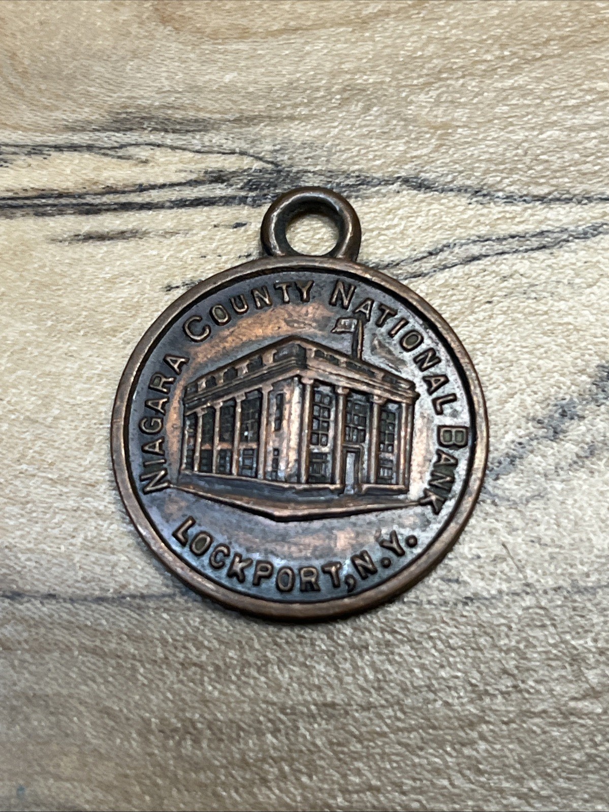 Niagara County National Bank Lockport, N. Y. Key Fob *C422