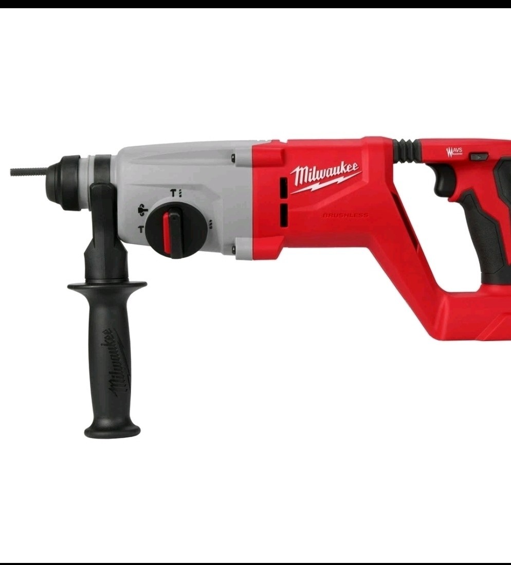 Milwaukee 2613-20 M18 18V Brushless SDS Plus D-Handle Rotary Hammer - Red