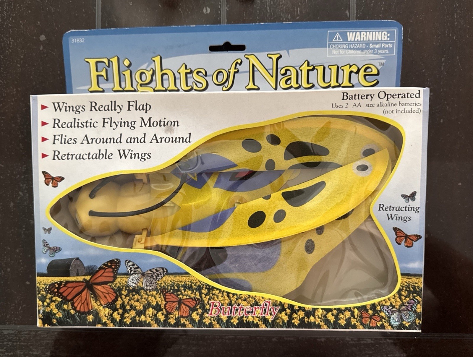 Pro-Motions Flights of Nature Realistic Flying Butterfly Motion Vintage NEW