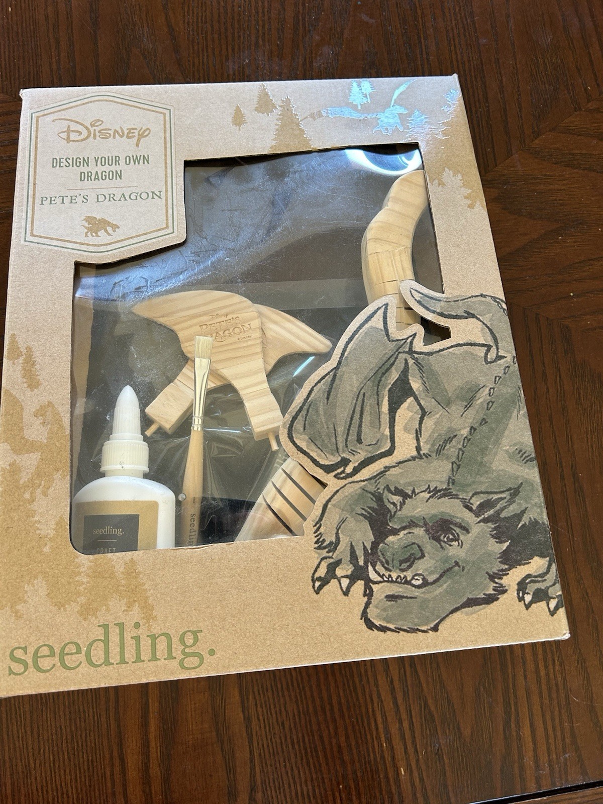 NEW Seedling Disney's Pete's Dragon Design Your Own Dragon Kit CRAFT KIDS