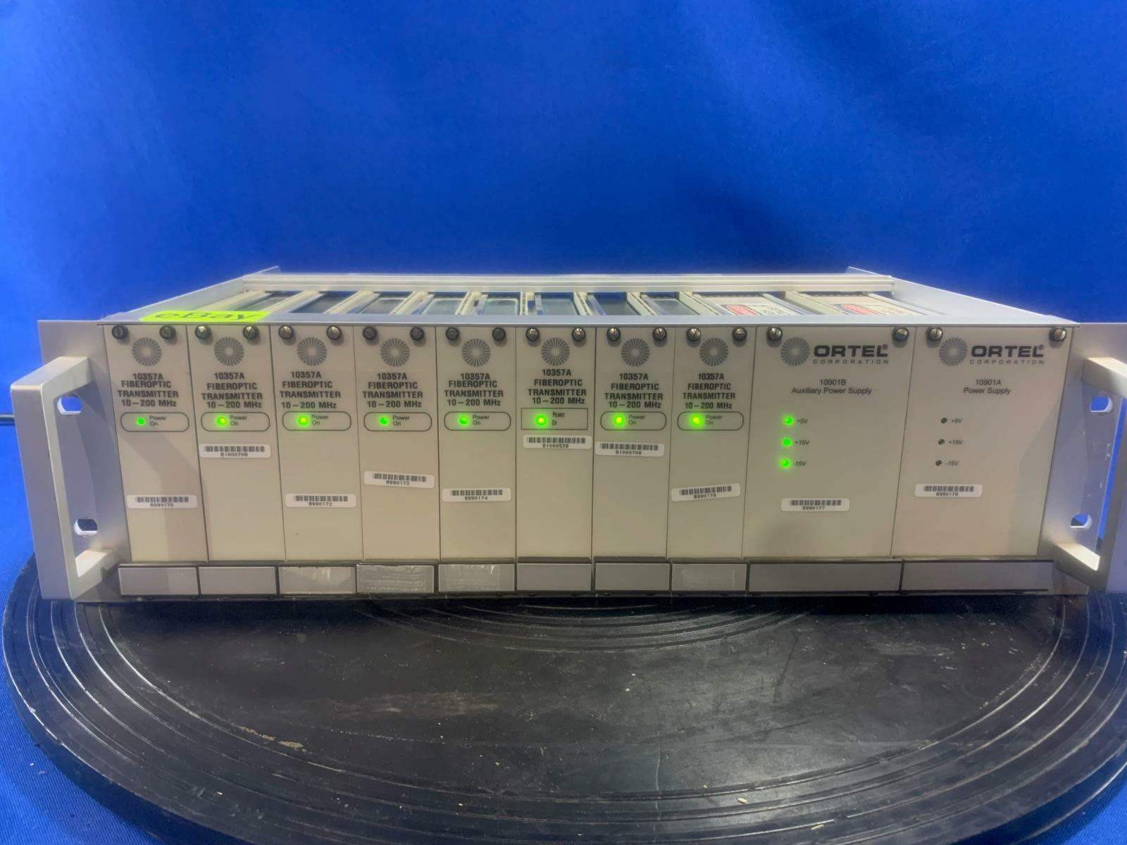 Ortel 1038 Fiber Optic Equipment w/ option 10357A, 10901A, 10901B