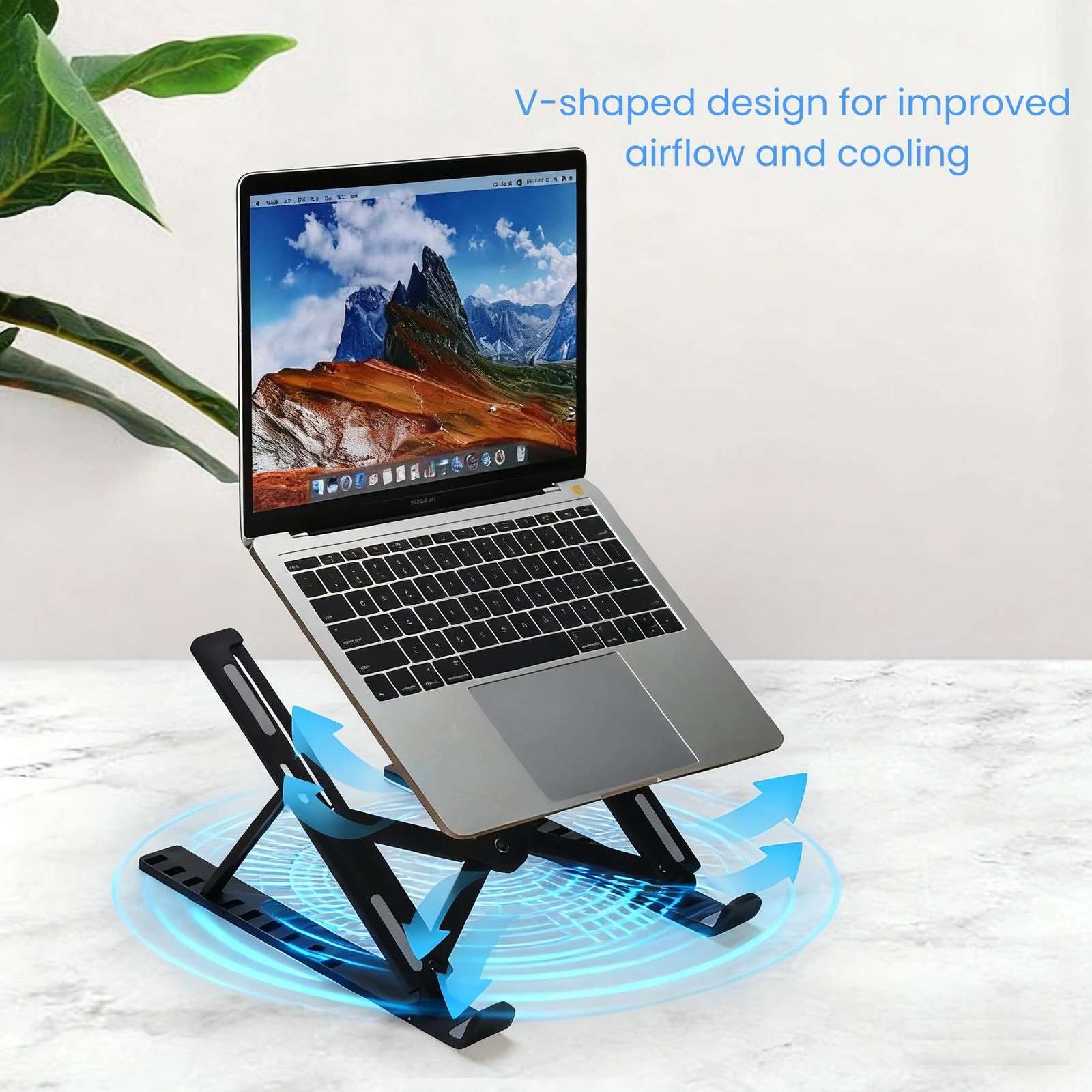 Portable Adjustable Laptop Stand, Notebook Holder Stand Computers & Accessories
