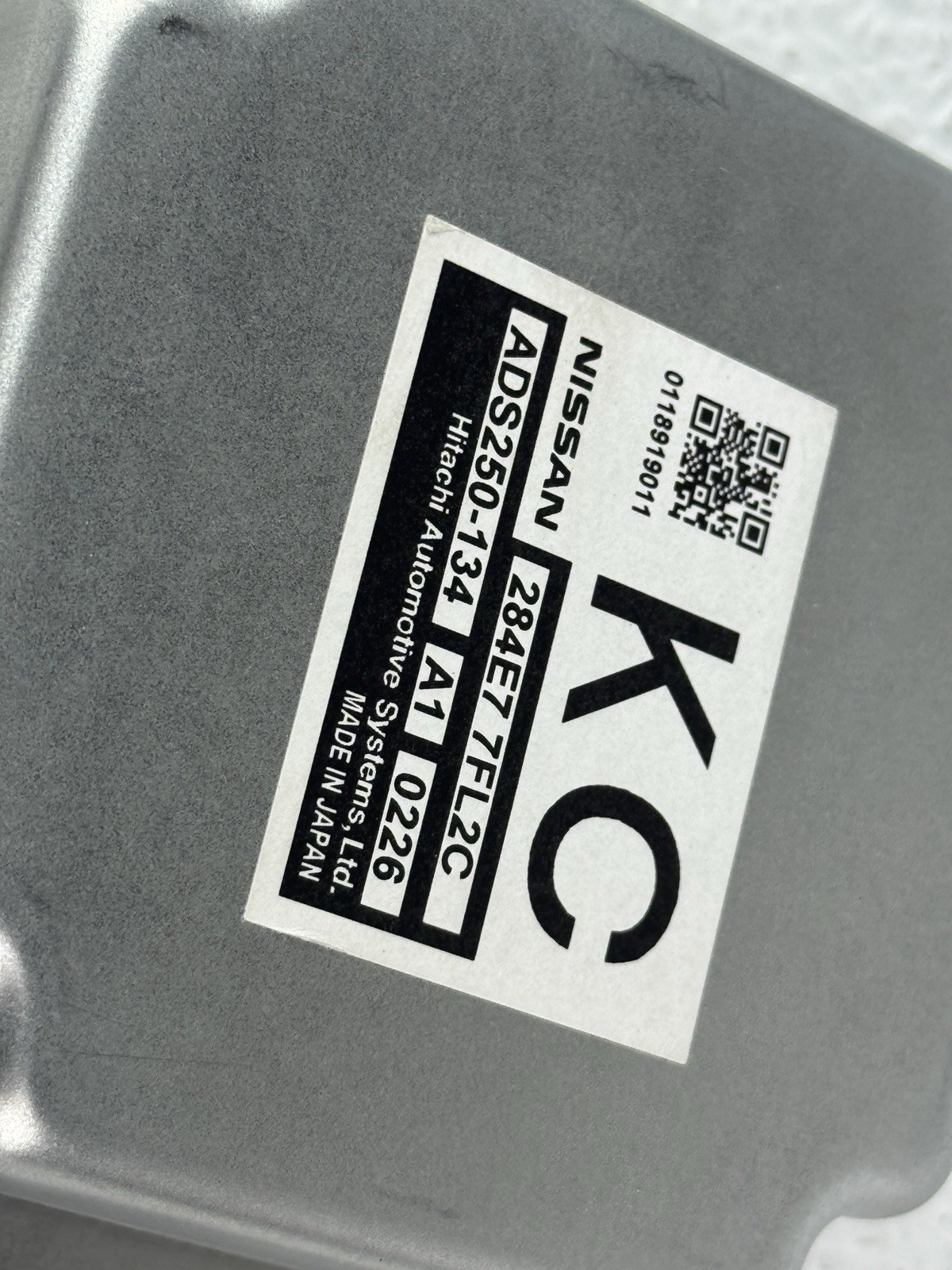 2019 - 2020 NISSAN ROGUE ADAS MODULE 284E7 7FL2C