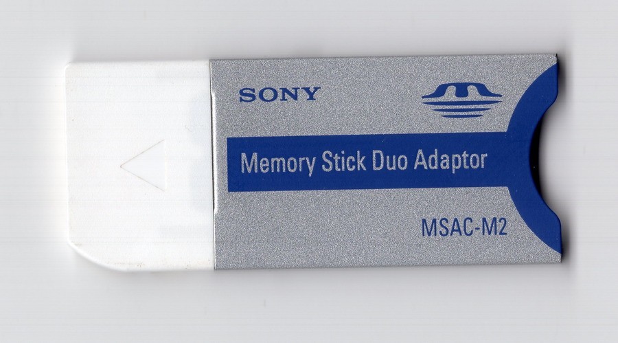 Sony MSAC-M2 Genuine Camera Memory Stick Duo Adaptor / Adapter