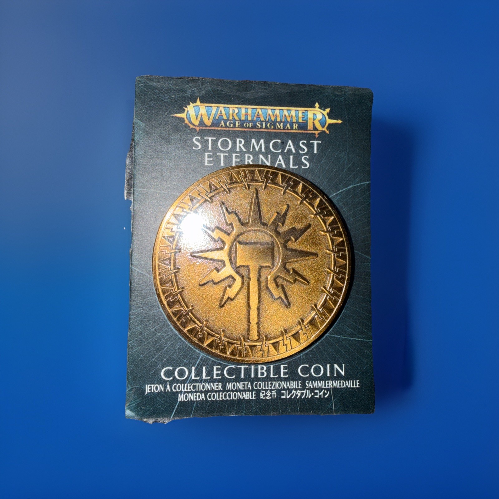 Stormcast Eternals Coin - Warhammer Store Exclusive Collectible New AOS Sigmar
