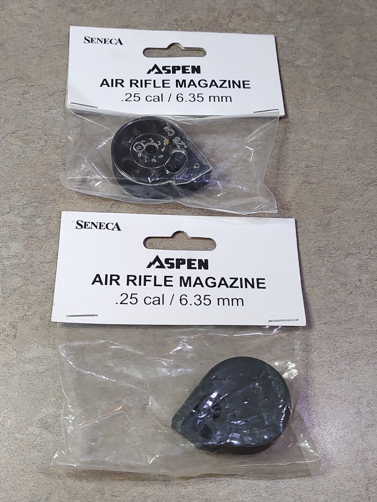 NEW LOT OF 2 Seneca .25 Caliber Rotary Magazine for Aspen Air Rifle 8rd 😎👍
