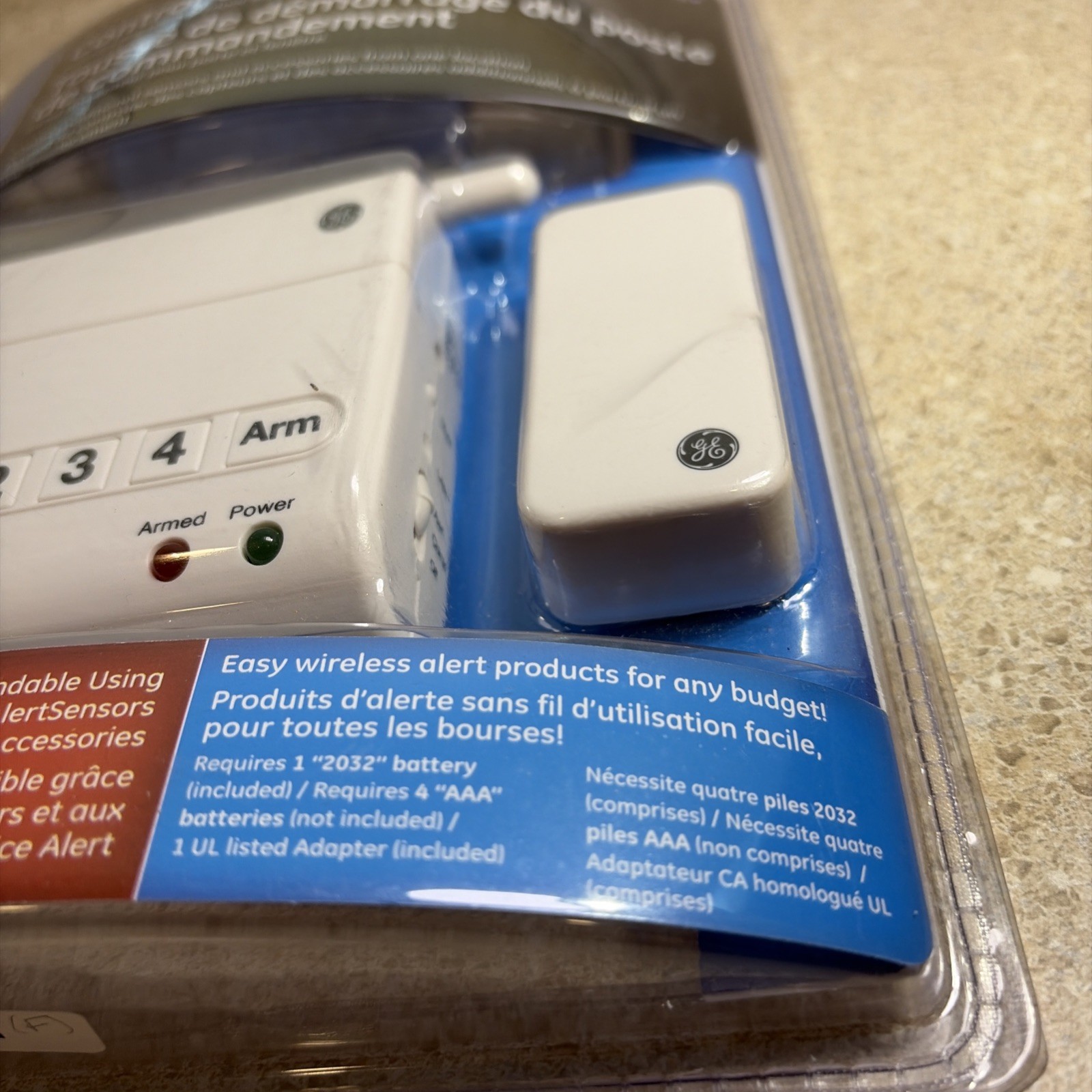 GE Wireless Alarm System Control Center Starter Kit Choice Alert Security New