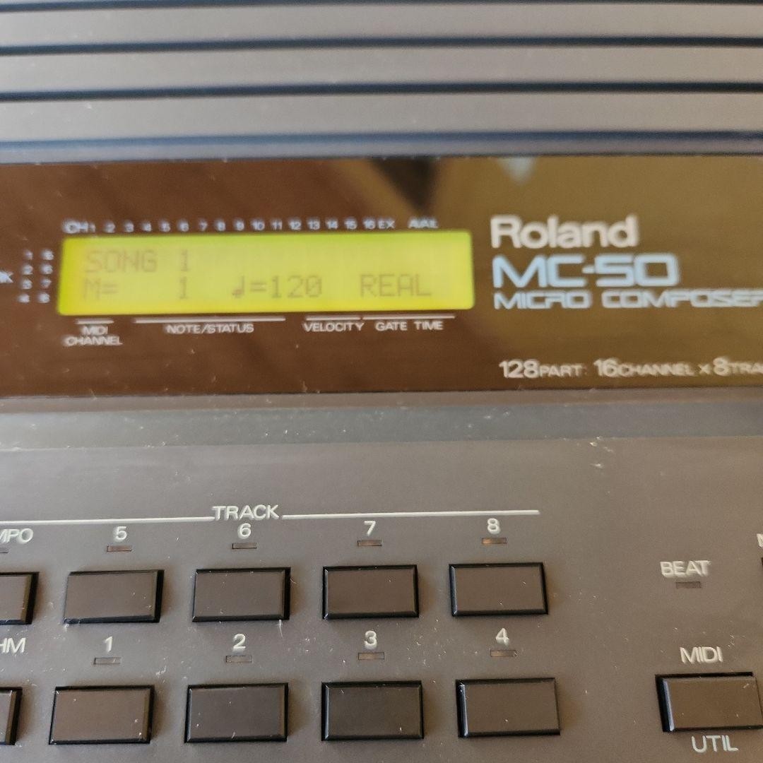 Roland MICRO COMPOSER Sequencer MC-50 Operation USED JAPAN