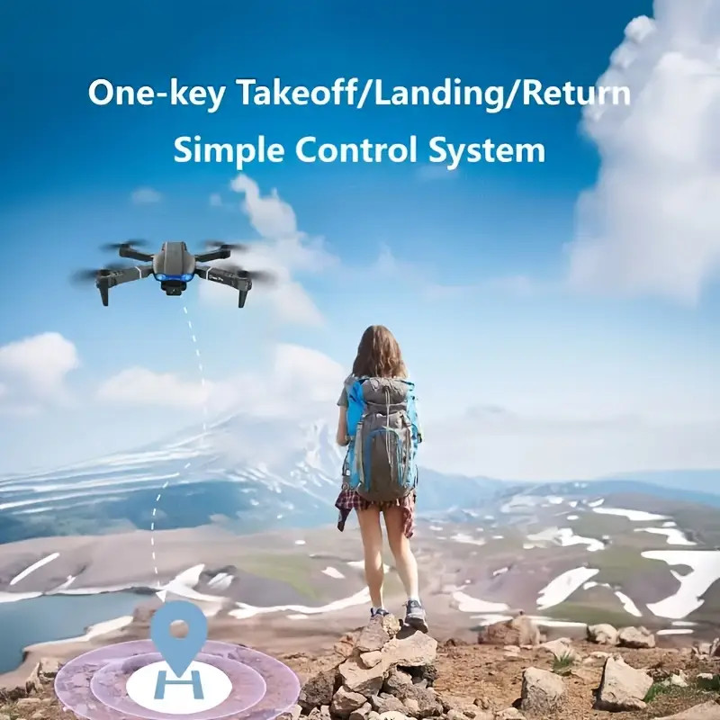 4K Dual Camera Drone 5G WiFi Brushless Foldable RC Quadcopter Screen Remote