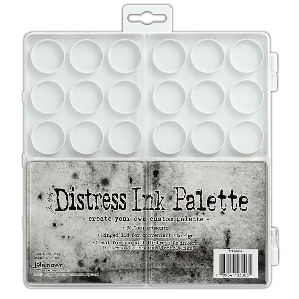 Tim Holtz ~ DISTRESS INK PALETTE ~ 36 Compartments ~ Ranger ~ TIP30034