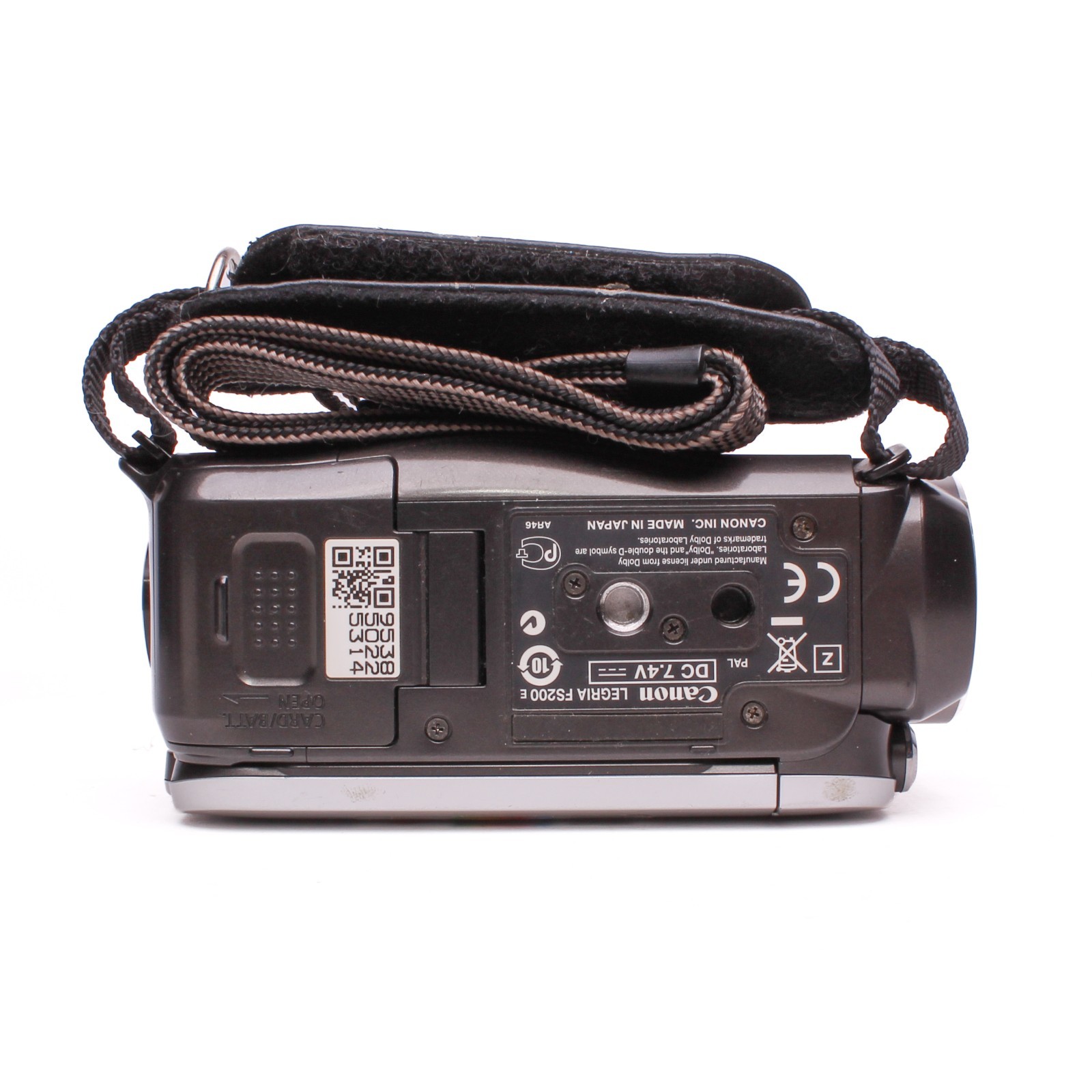 Canon Legria FS200 Digital Camcorder - FULLY FUNCTIONAL