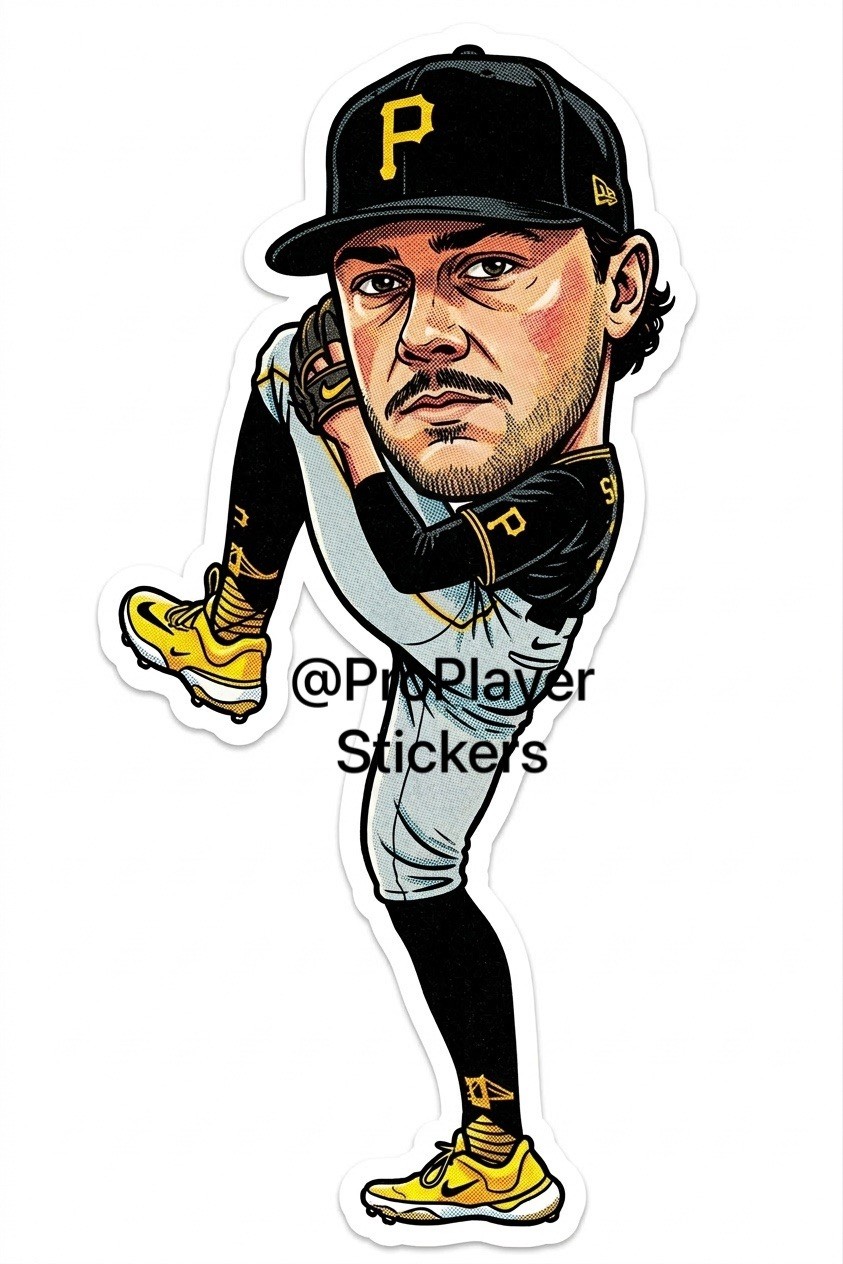 🏴‍☠️Paul Skenes “ 2 Pack “ Stickers ⚾️
