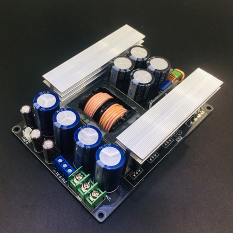 High Efficiency 1500W Soft Switching Amplifier Board Double Voltages Output