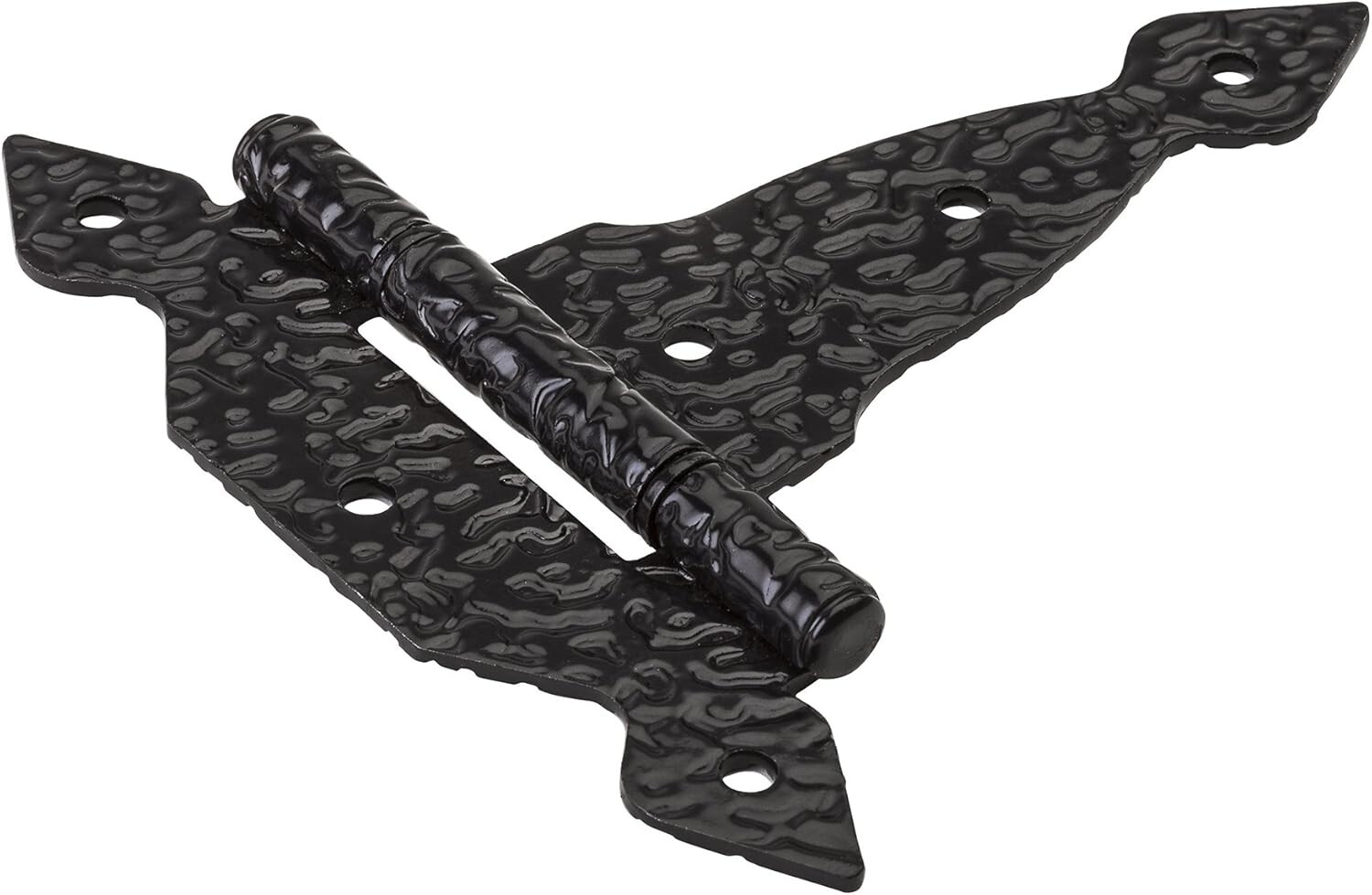 Black Gate Hinges Steel Spear T National Pair