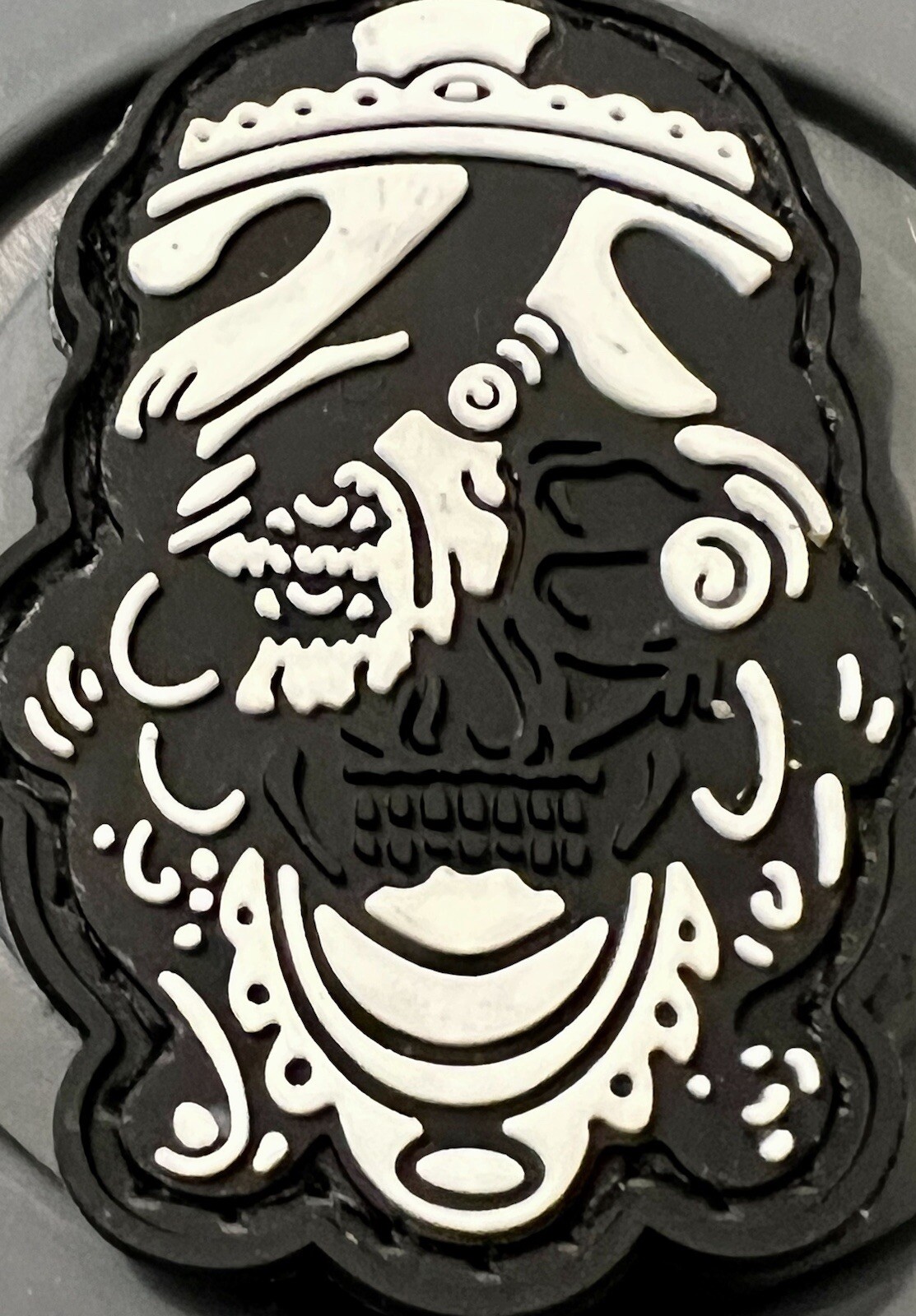 WRMFZY x Projekt Monark “Broken Face Gypsy” Mini Hooked Back Patch