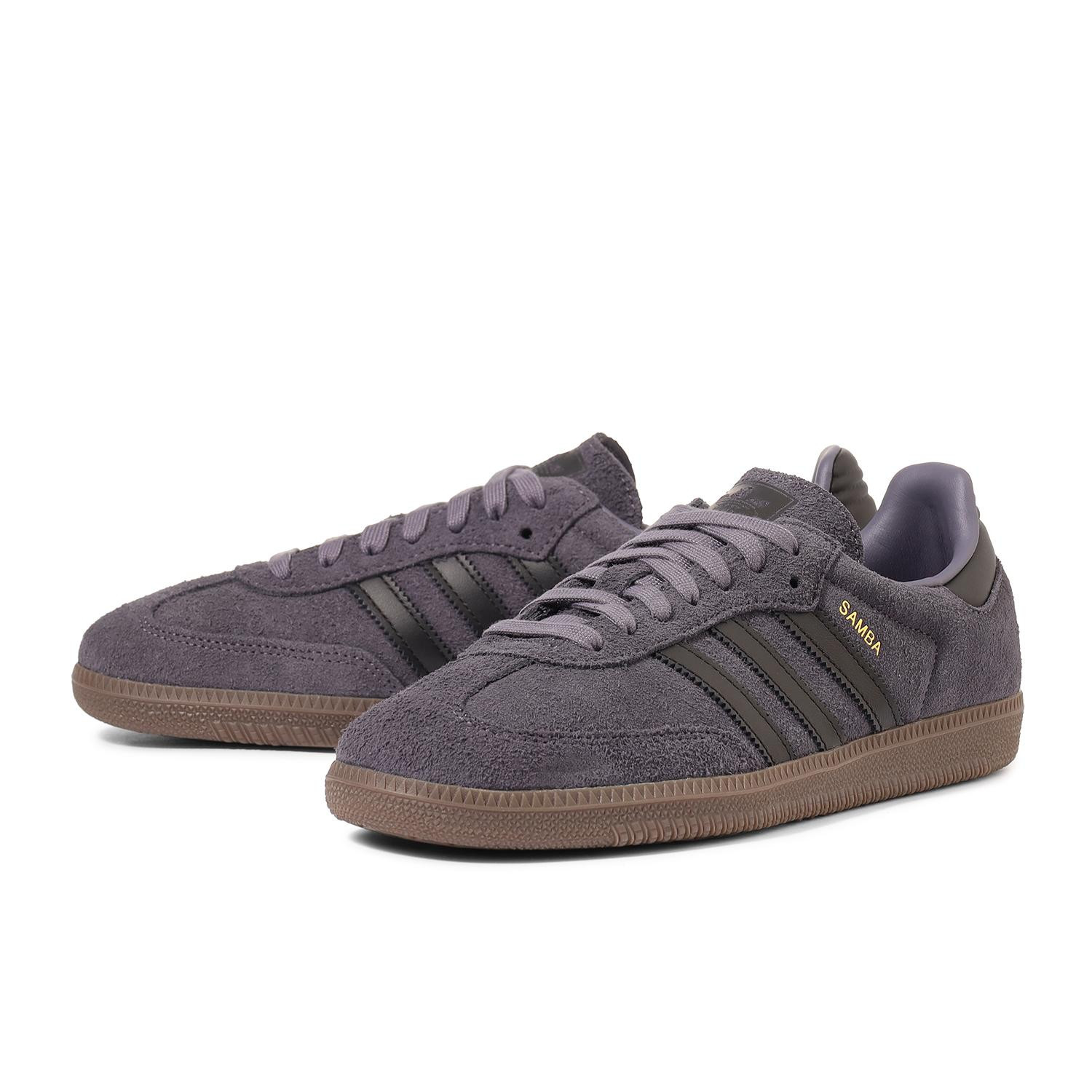 adidas Samba OG Aurora Onix Core Black Gum IH4386 Men's Size