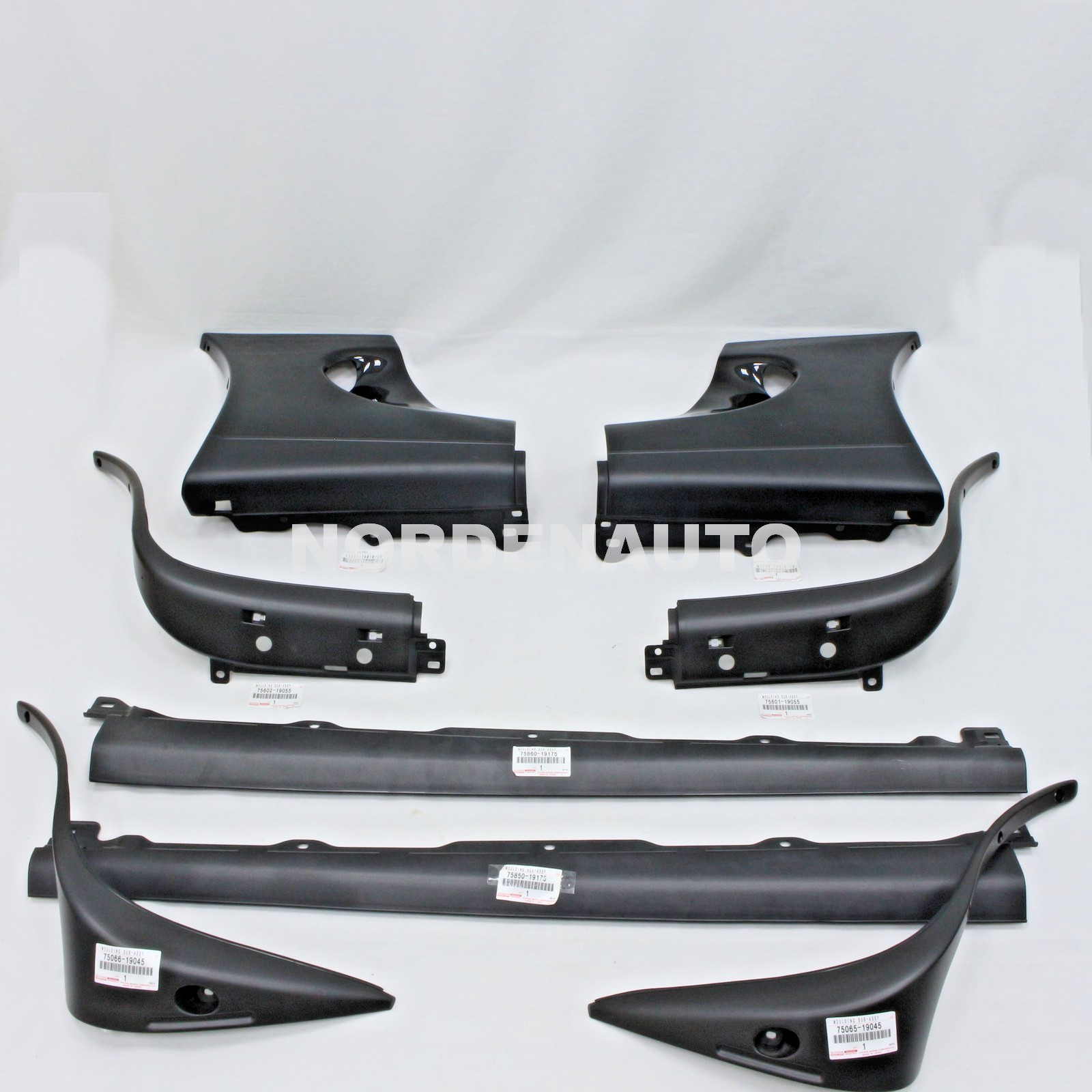 Toyota Supra 1993-1998 JZA80 OEM Side Skirts Rocker Panels Air Inlet Garnish Set