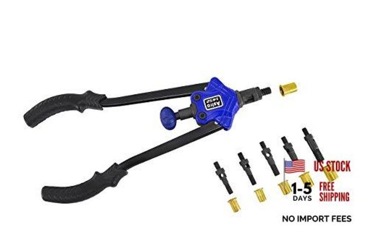 Astro Pneumatic Tool 1452 XL Nut/Thread Setting Hand Riveter Kit 1/2" Capacity