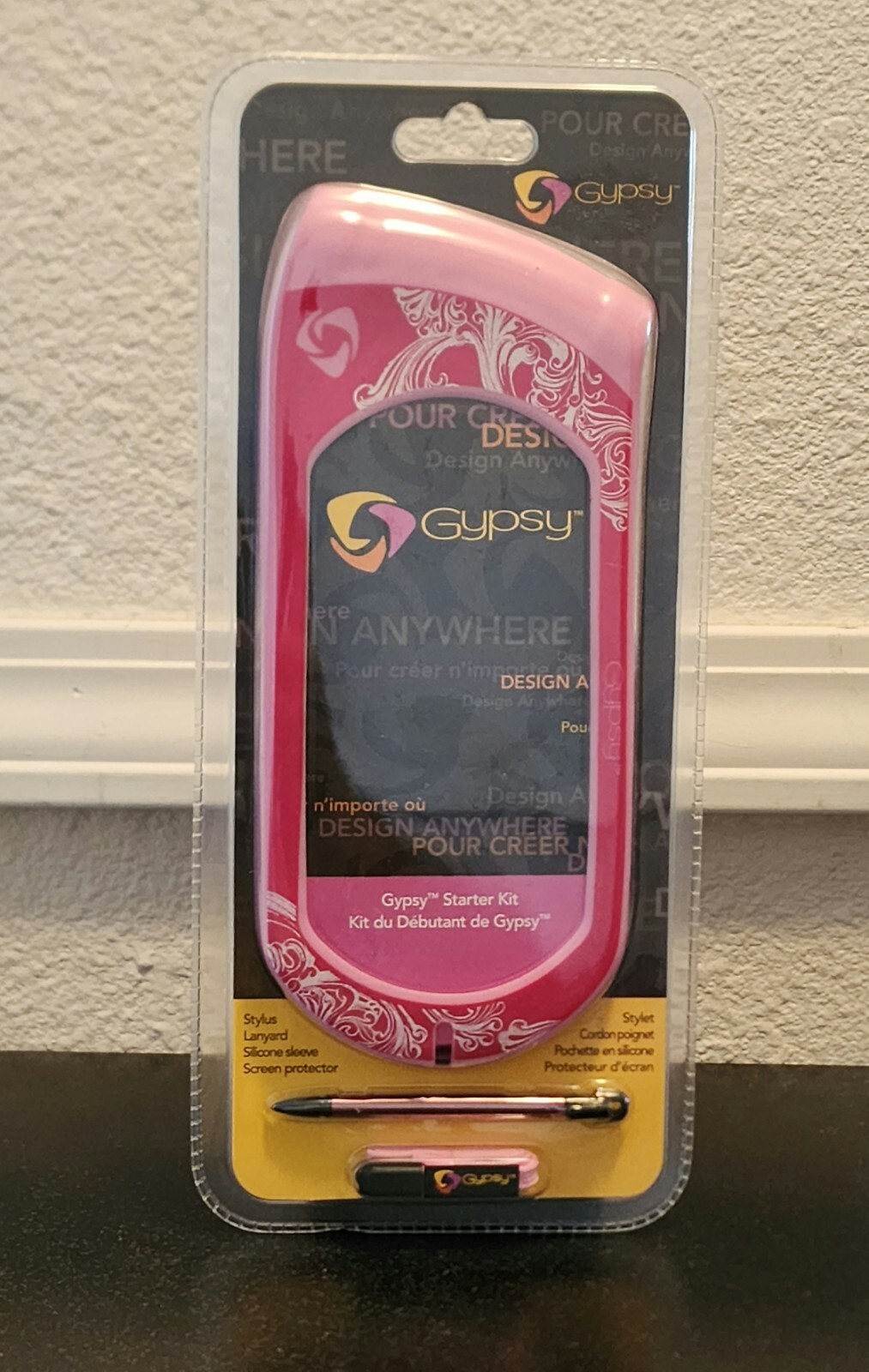 Gypsy 29-1021 Starter Kit With Silicone Set Cover Pink w White Crown In Box