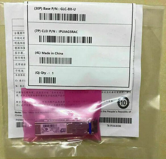 NEW CISCO GLC-BX-U 1000BASE-BX SFP Genuine Transceiver