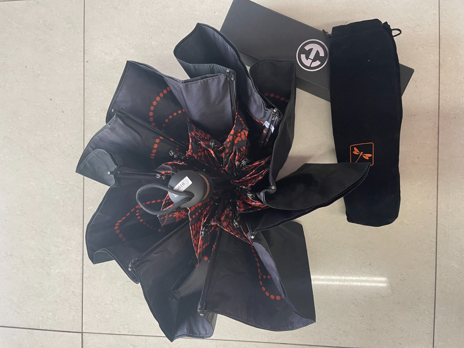 Compact umbrella, Small folding umbrella, Flower umbrella. 2 layer umbrella.