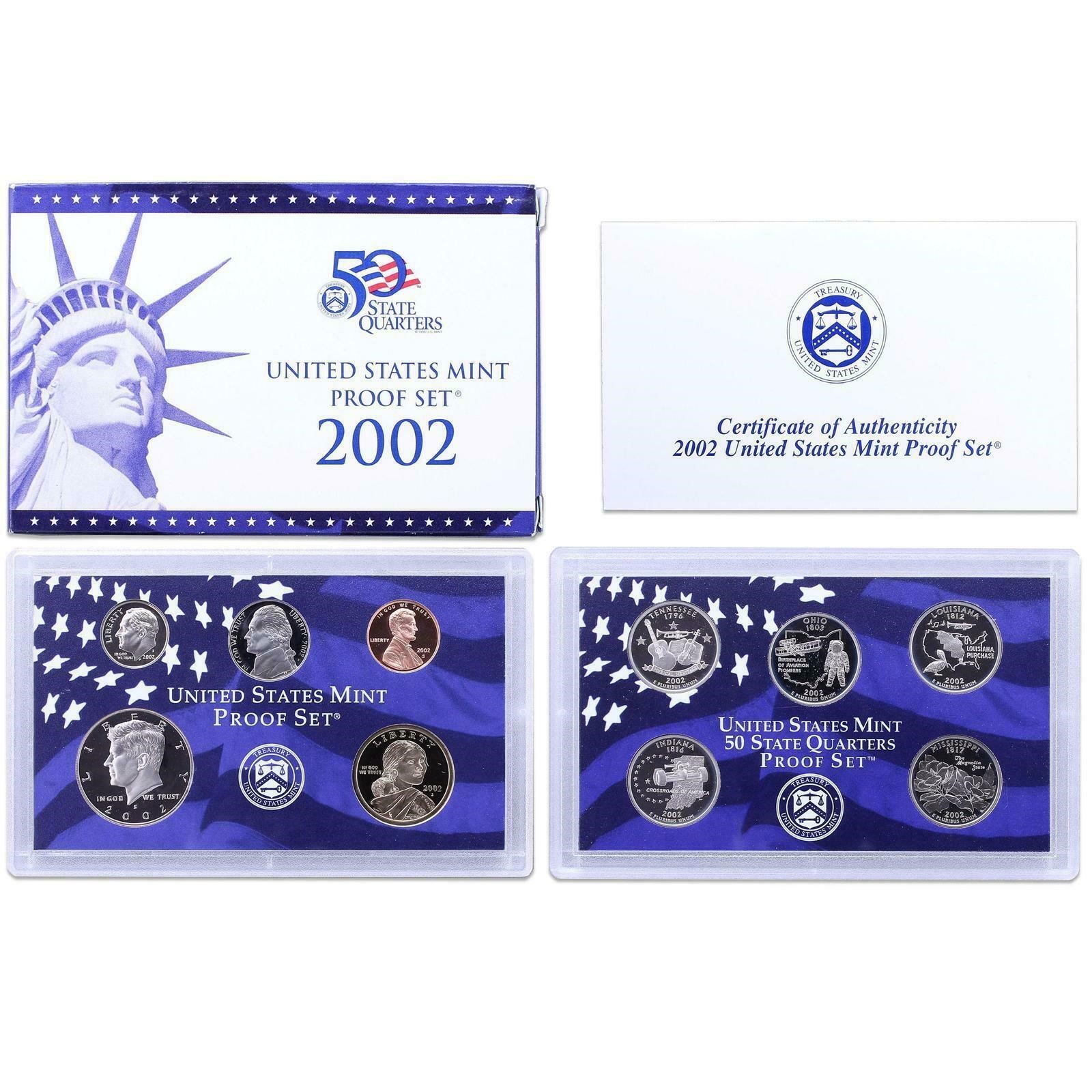 2002-S U.S. Proof Set "Proof"