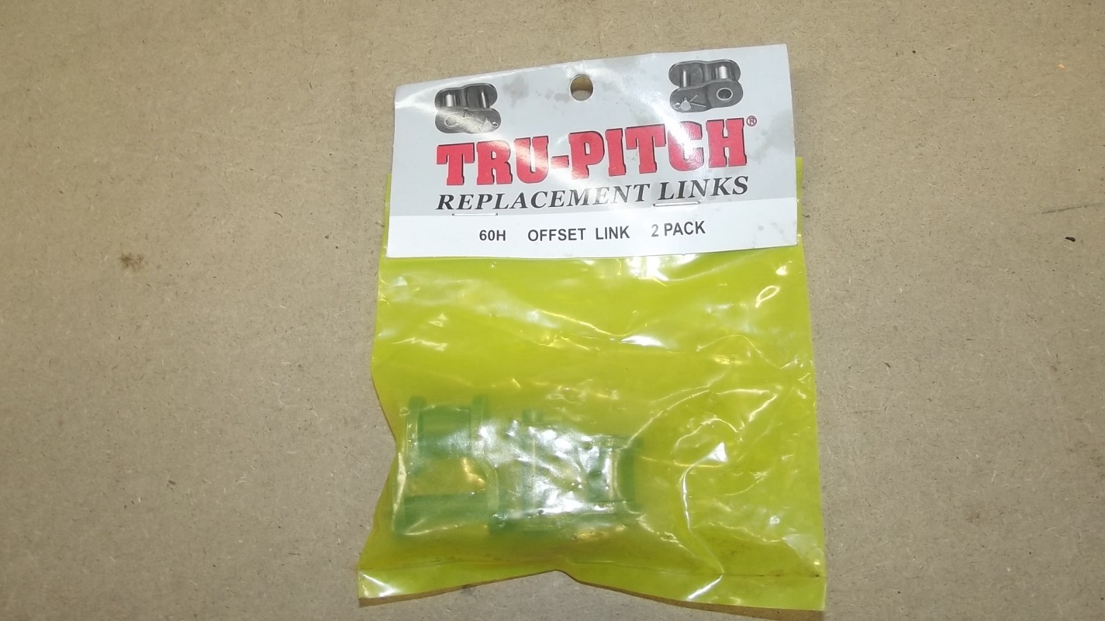 Tru-Pitch THH60-2PK Daido Steel Roller Chain No.60 x 5.1 L x 3.2 W in. H148