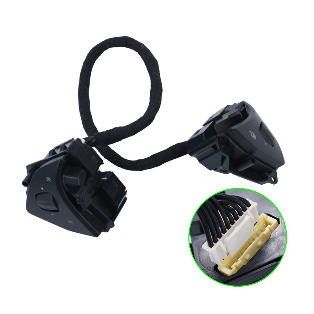 Left+Right For Tesla Model S X 2016-20 Steering Scroll Wheel Voice Command