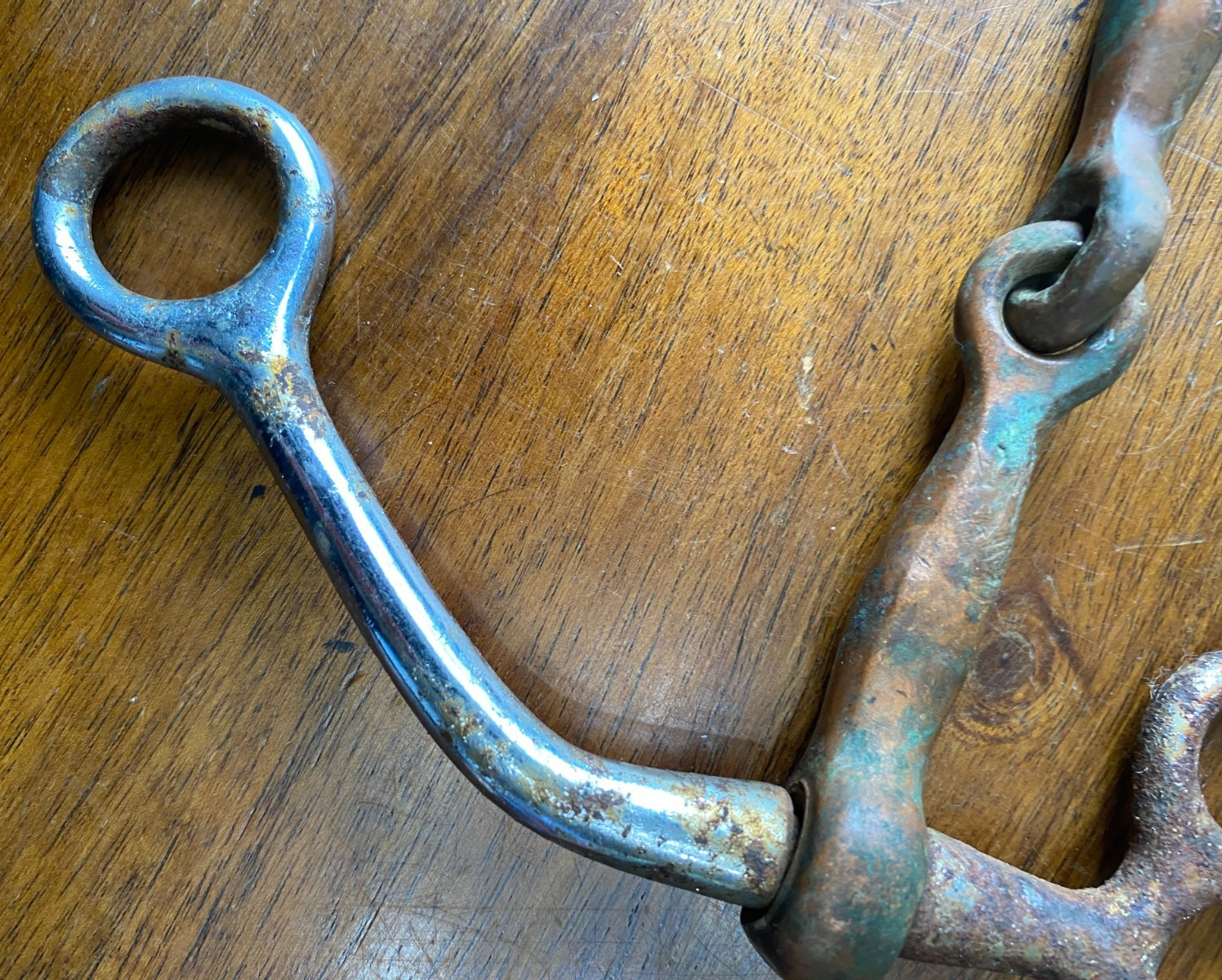 Vintage Antique Snaffle Cow Horse Bridle Bit