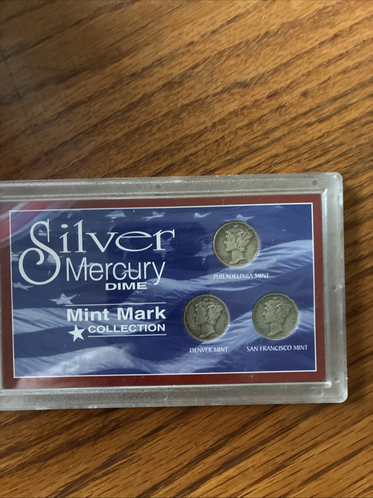 Silver Mercury Dime Mint Mark Collection 39P 42D 45S 90 Percent Silver