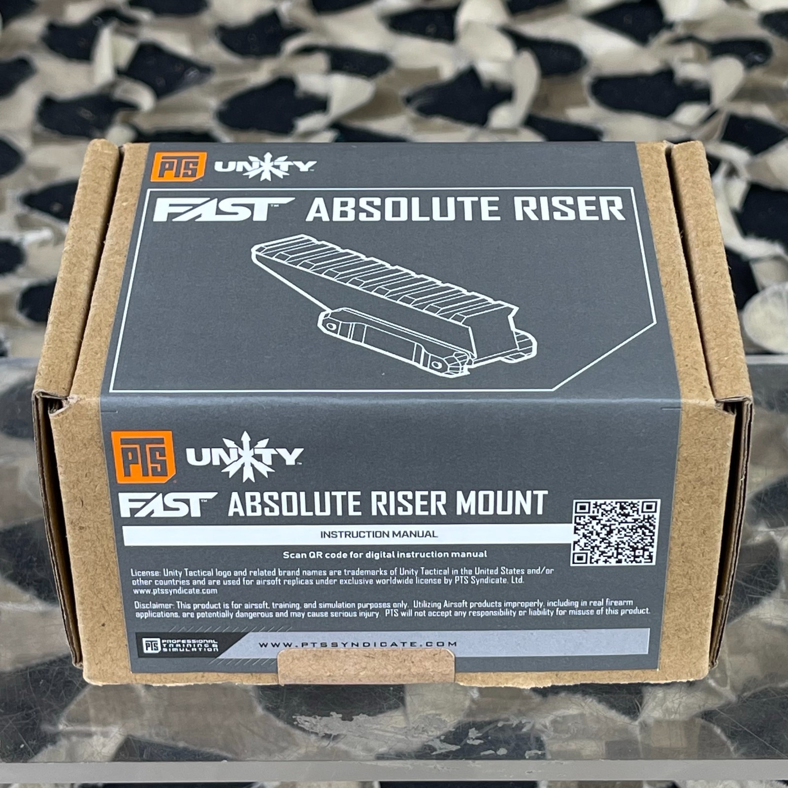 NEW PTS Unity Tactical FAST Absolute Optic Riser - Black