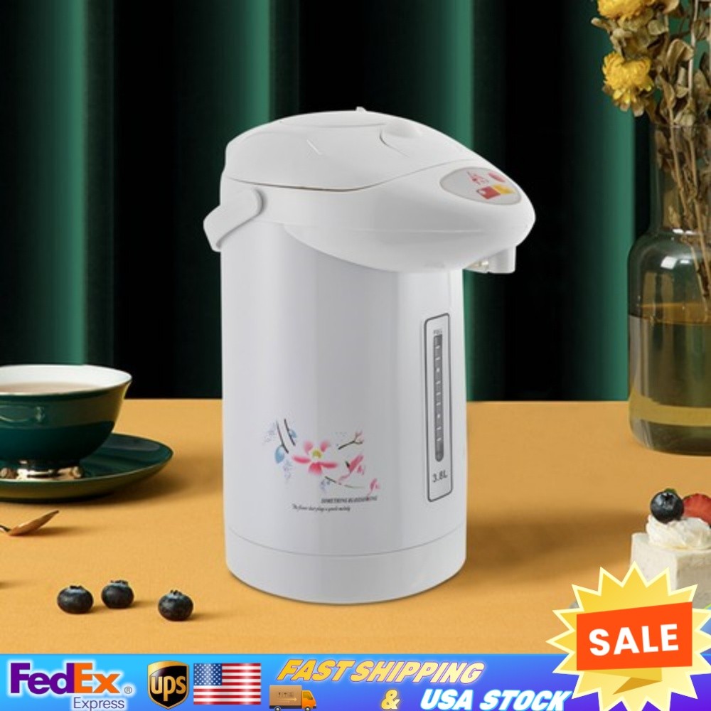 3.8L Electric Water Cooler Dispenser Tabletop Hot + Cold Office Drinking Machine