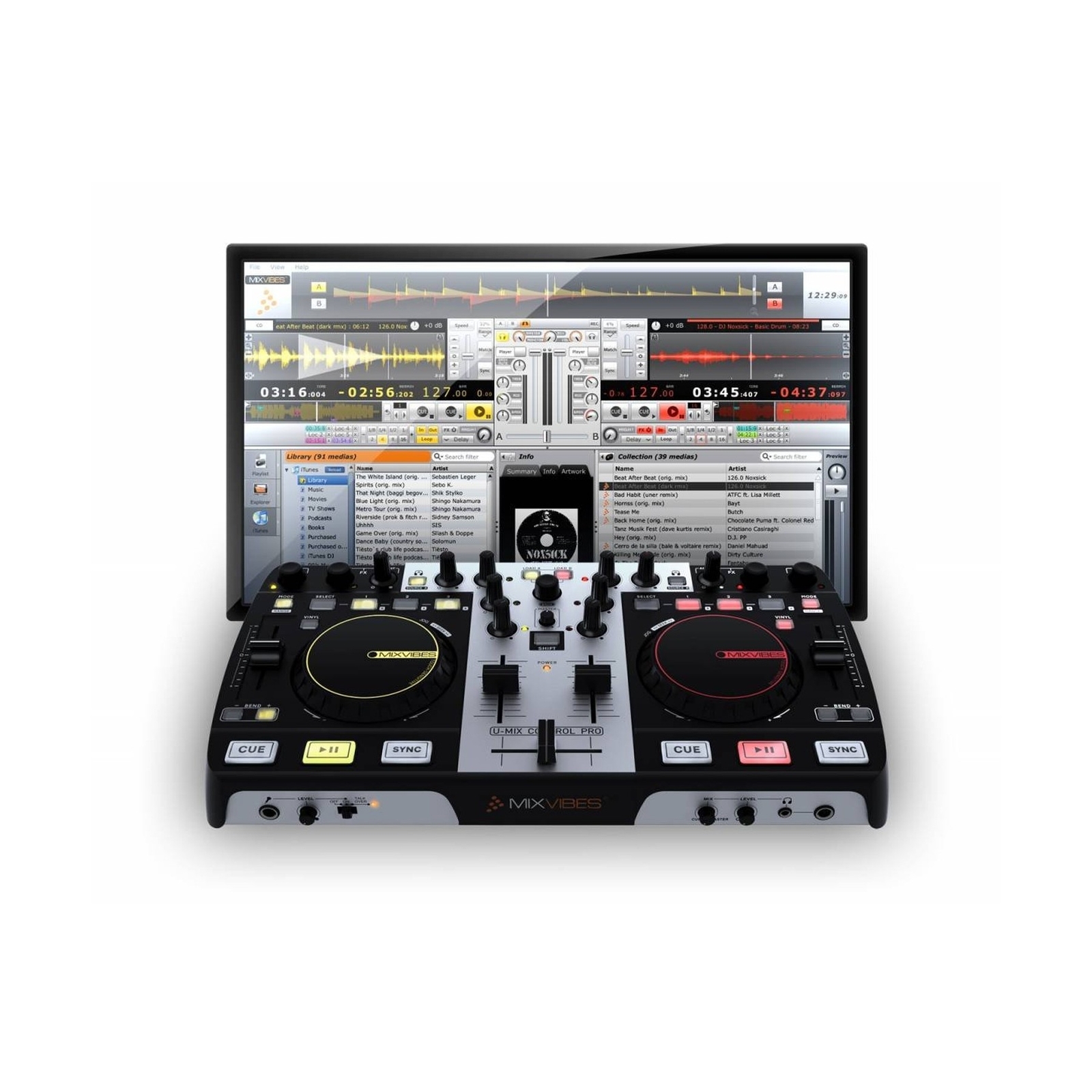 Mix Vibes UMIXCONTROLPRO DJ Mixer