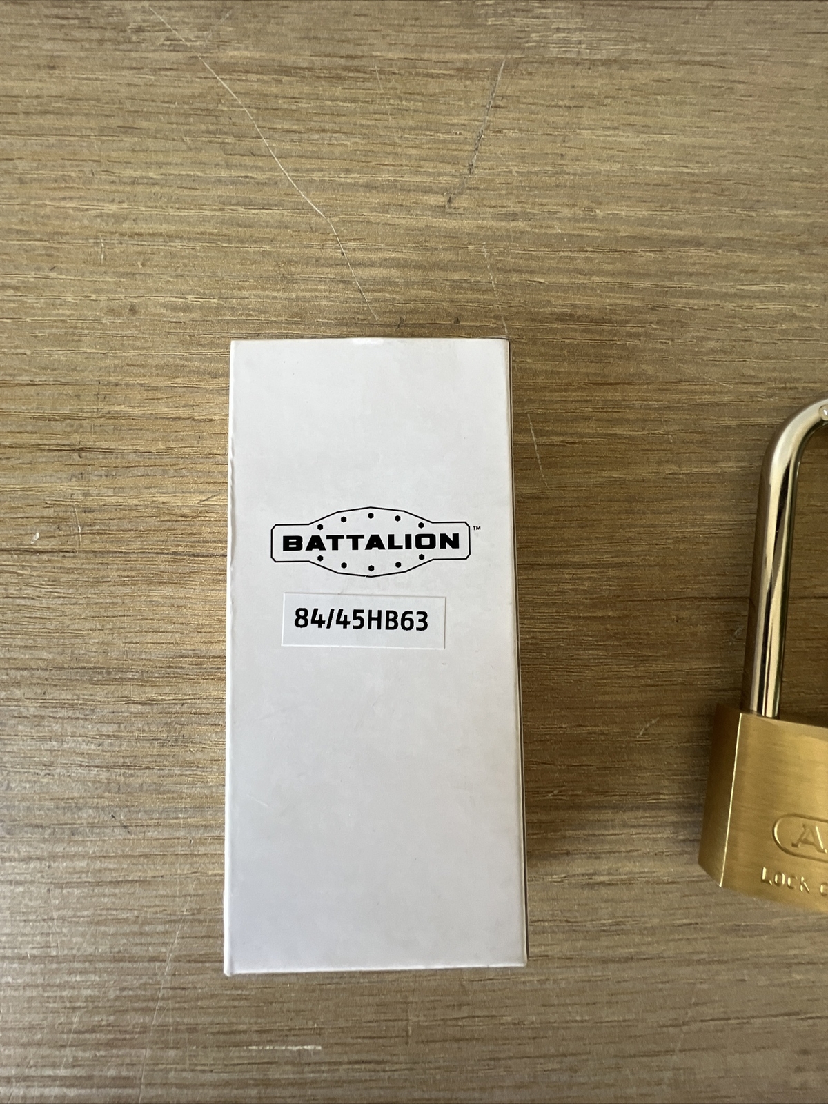 ABUS Battalion 84/45HB63 KA GR4 19826 Lock
