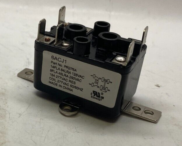 DAYTON 277 Volt Coil Fan Relay (SPNO / SPNC) 5 Terminal -