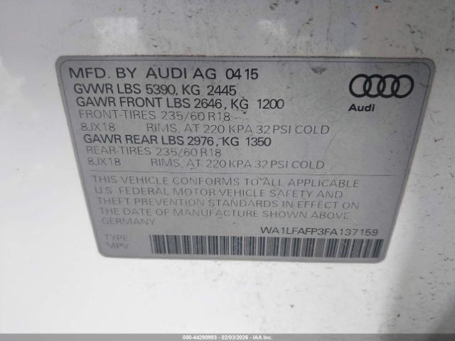 Q5 2015 Transmission Shift 1011791