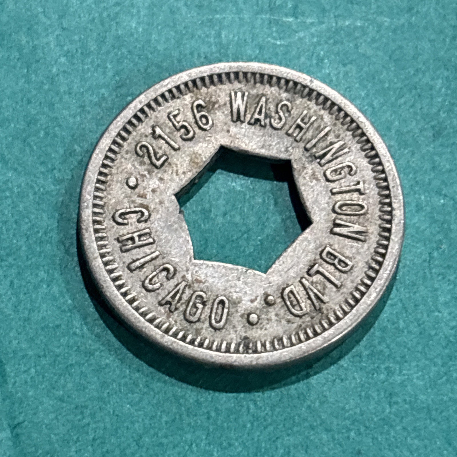 Chicago, IL Burnham Gum Machine Works Token