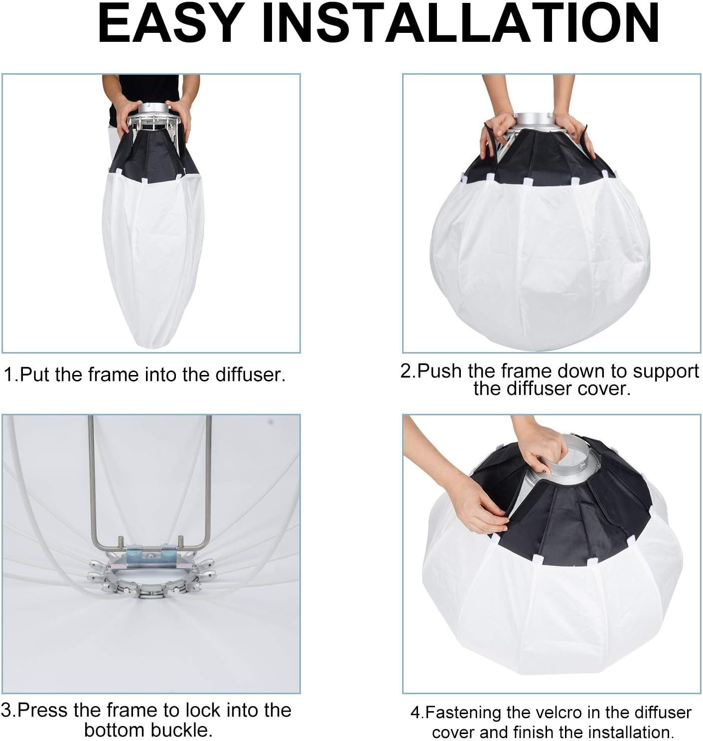 Softbox Lantern Softbox CS-65D 65Cm Bowens Mount Softbox Soft Light Modif