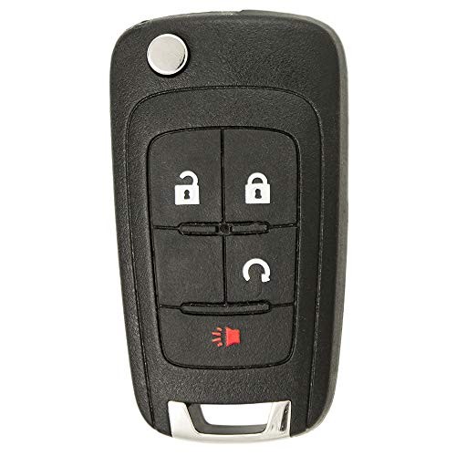 Replacement for Keyless Remote 4 Button Flip Car Key Fob For OHT006052 1