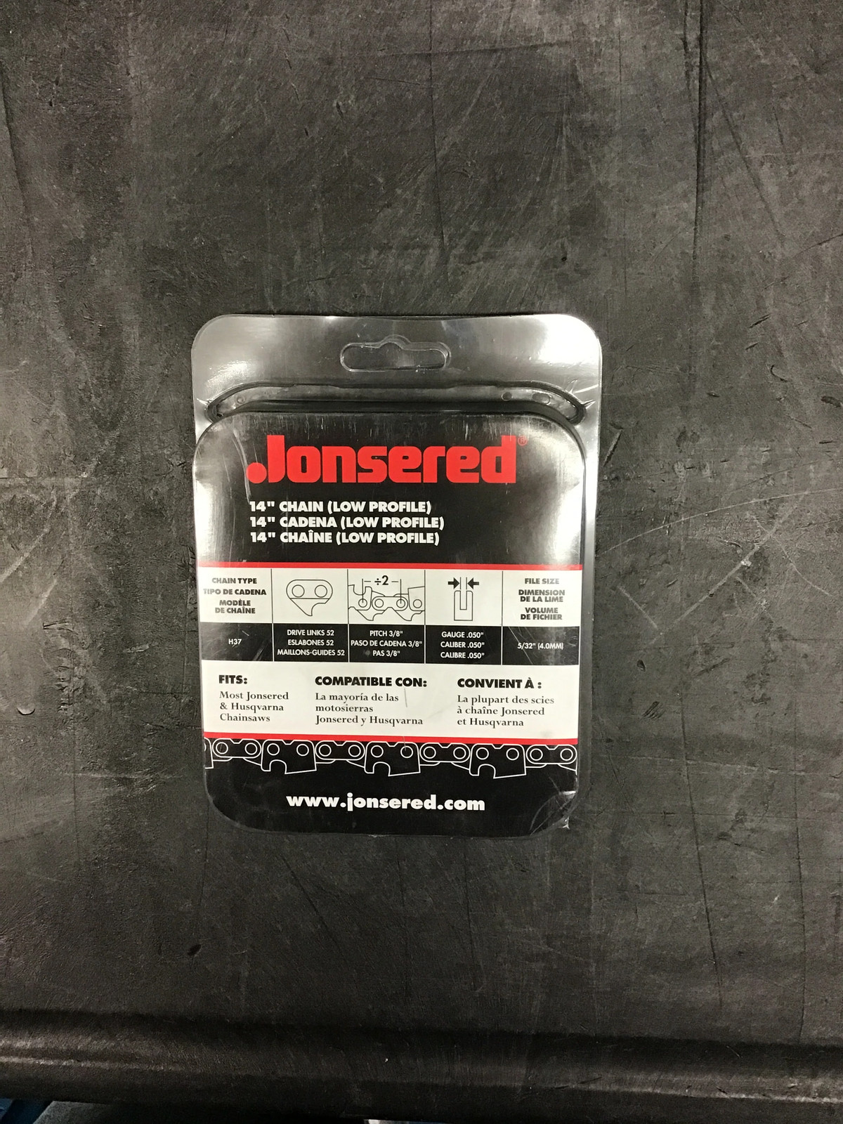 14IN CHN-3/8", .050, 52DL