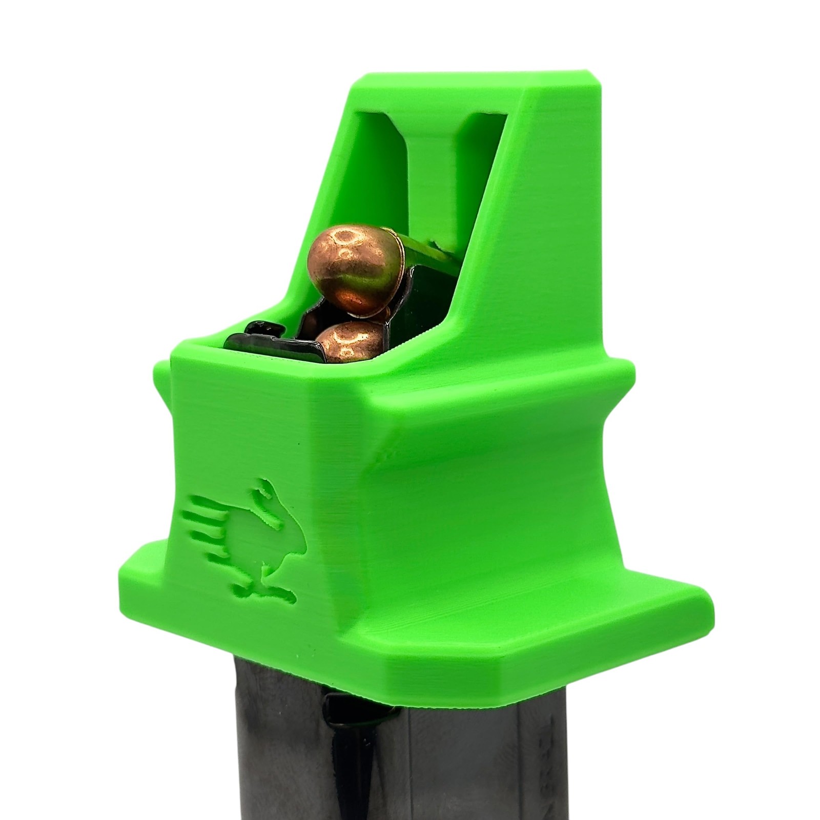 Mag Rabbit Magazine Rapid Speed Loader for 9mm Taurus PT111, G2, G2C, Green