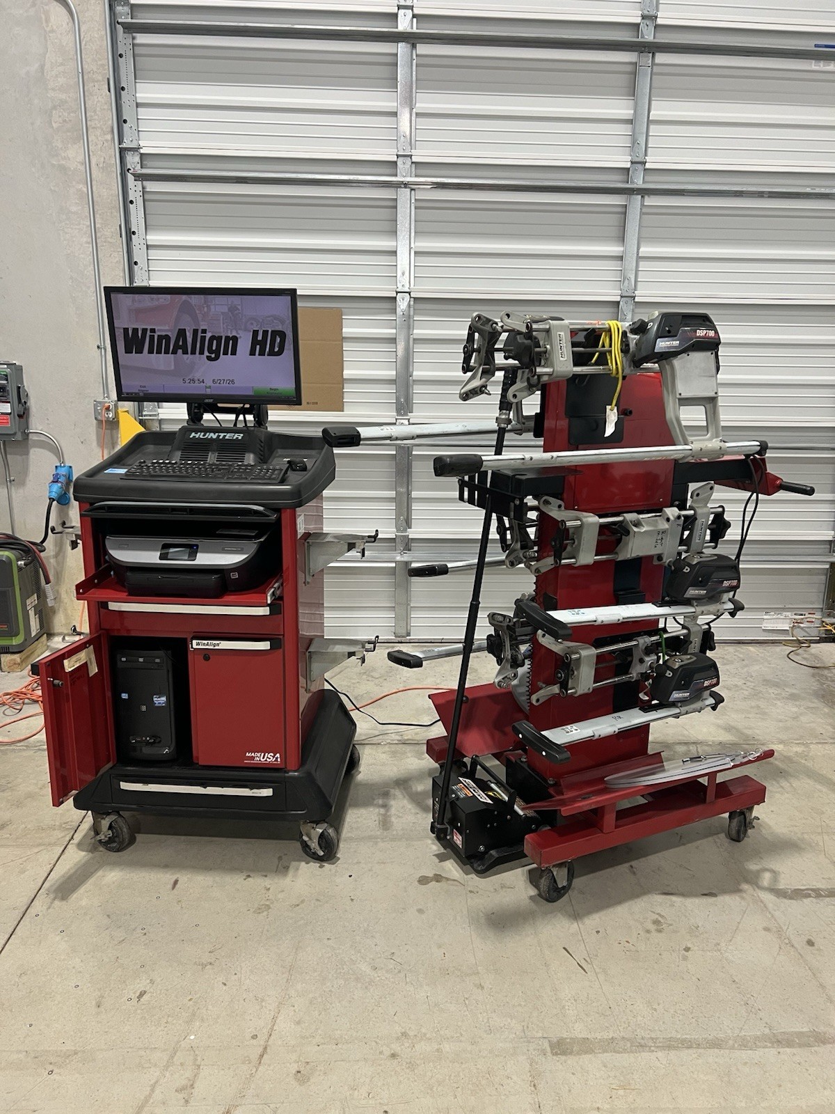 Hunter Engineering Heavy Duty Truck Wheel Alignment System WA-DSP760T Warranty