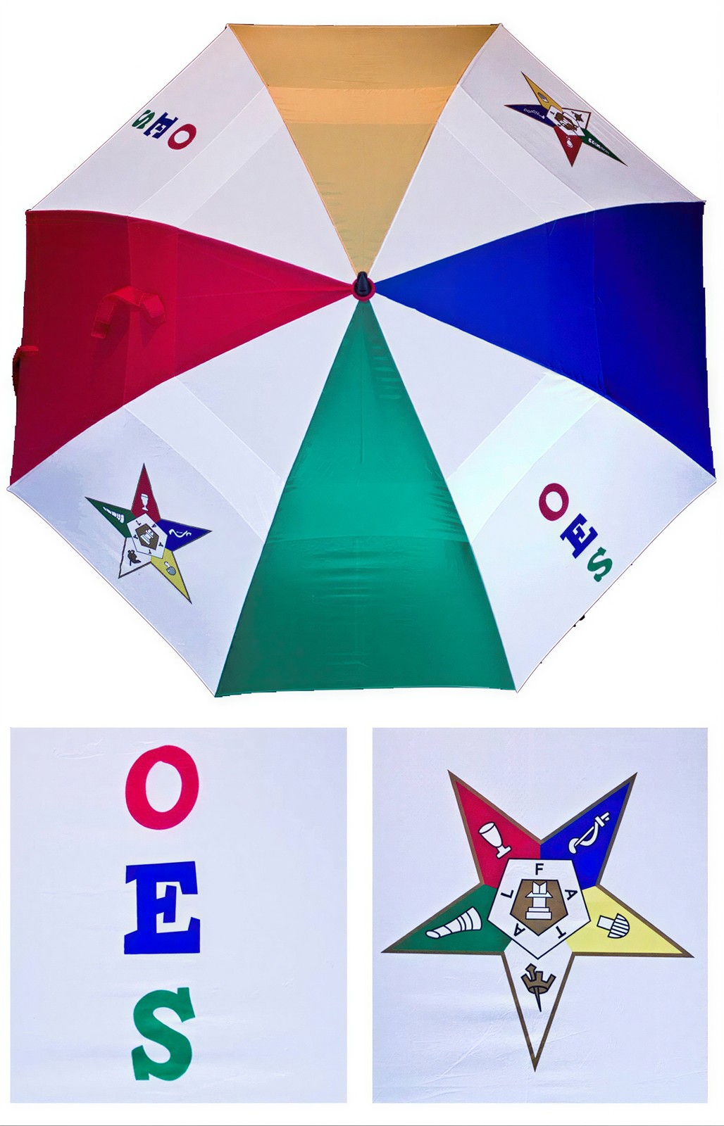 Eastern Star Vented Auto Open Compact Golf Umbrella