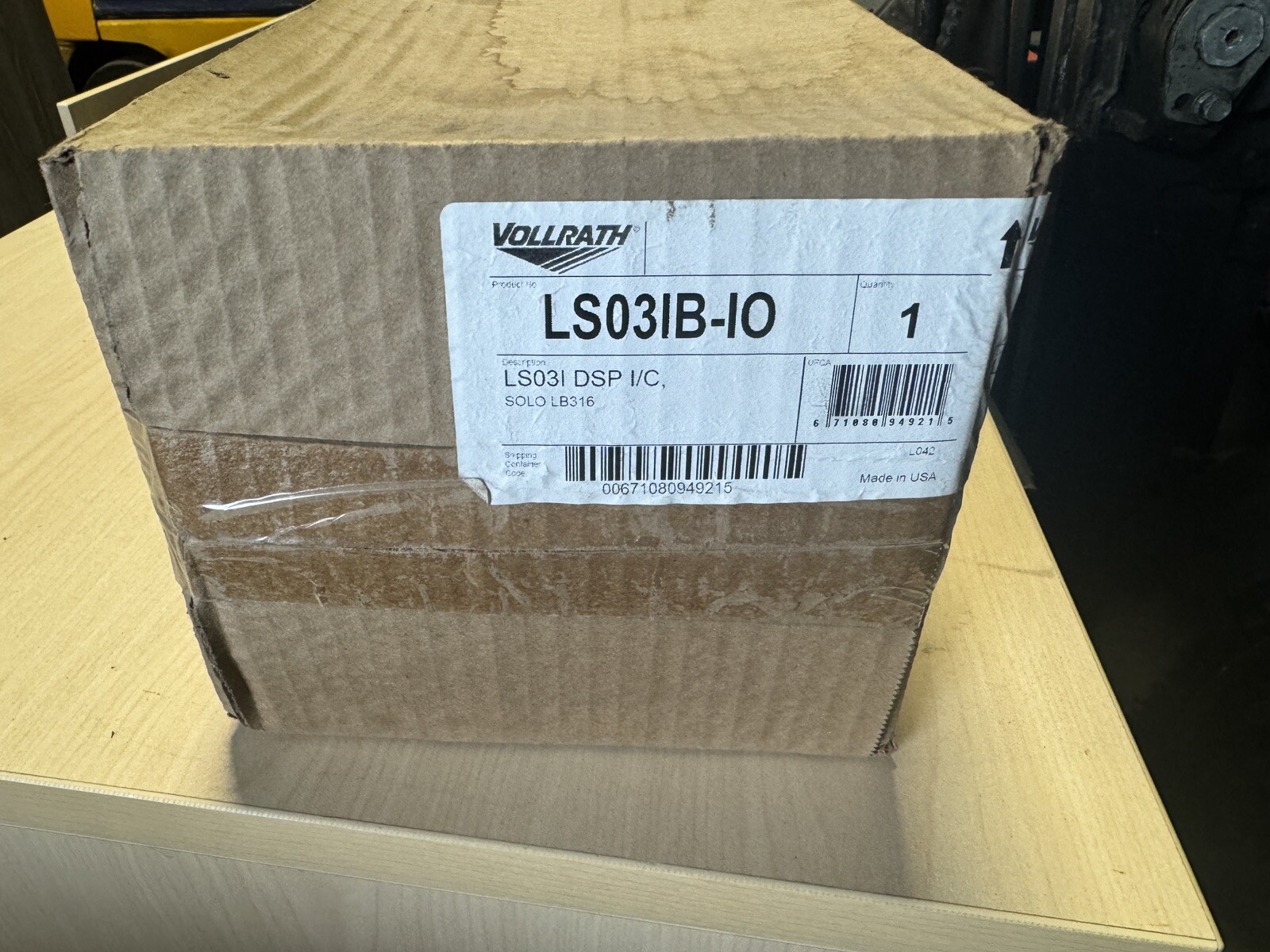 Vollrath LS03IB-IO LidSaver3™ In-Counter Lid Dispenser Horizontal New Black